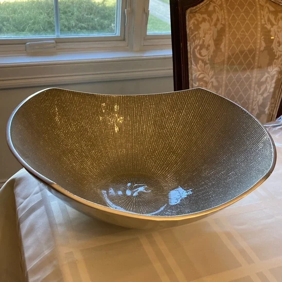 Glitter Galore Salad Bowl Serving Bowl Bed Bath and Beyond Registry Fave - Picture 1 of 2